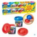 Super wings - 6 pots de pâte à modeler + 6 bonus - asmct13905  multicolore Canal Toys    022486